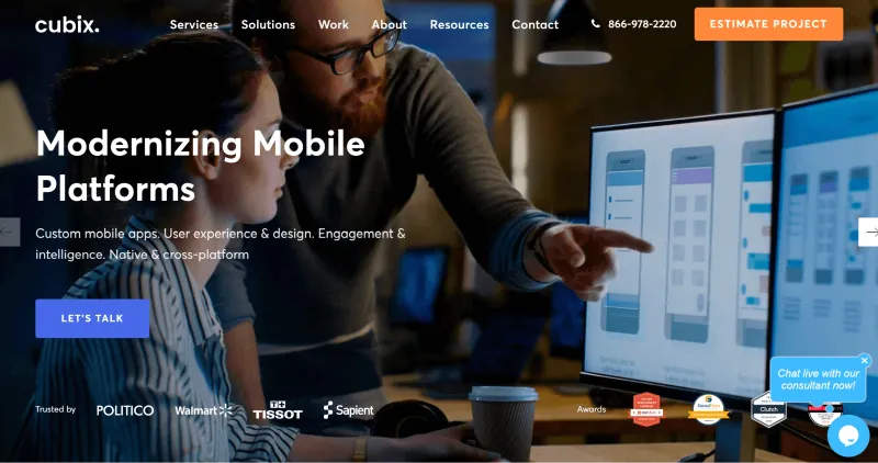 Cubix Top agencias desarrollo app