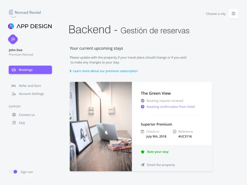 Desarrollo backend
