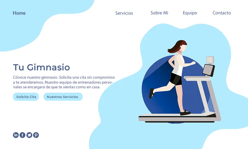 Développement web pour les salles de sport