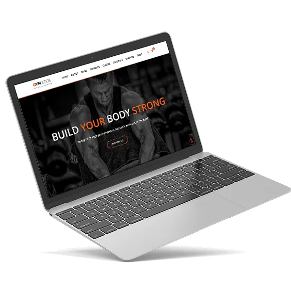 Conception de sites web pour les salles de sport et les entraîneurs