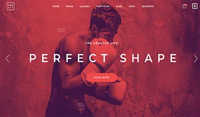 Exemples de sites web sur la boxe