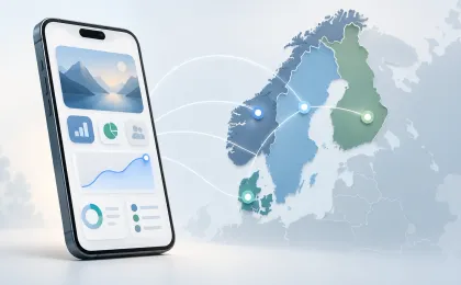 Desarrollo de apps para empresas de Suecia, Noruega, Finlandia y Dinamarca