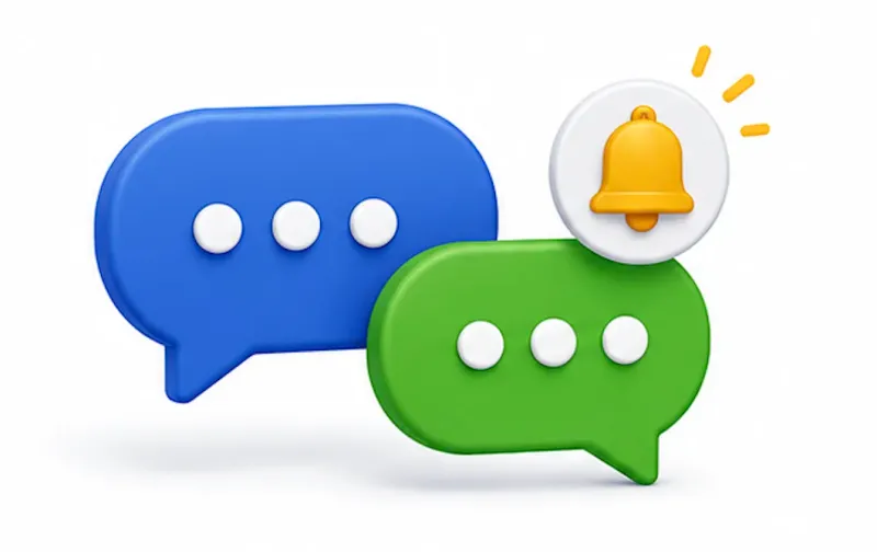 Sistema de chat integrado que permite la comunicación directa entre clientes y proveedores dentro de la aplicación móvil de servicios
