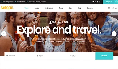 Siti web per agenzie di viaggio