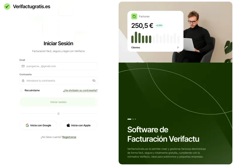 Software facturación verifactu