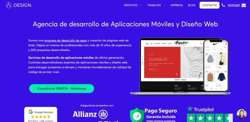 Top de agencias de desarrollo de aplicaciones