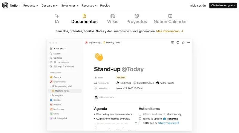app web notion