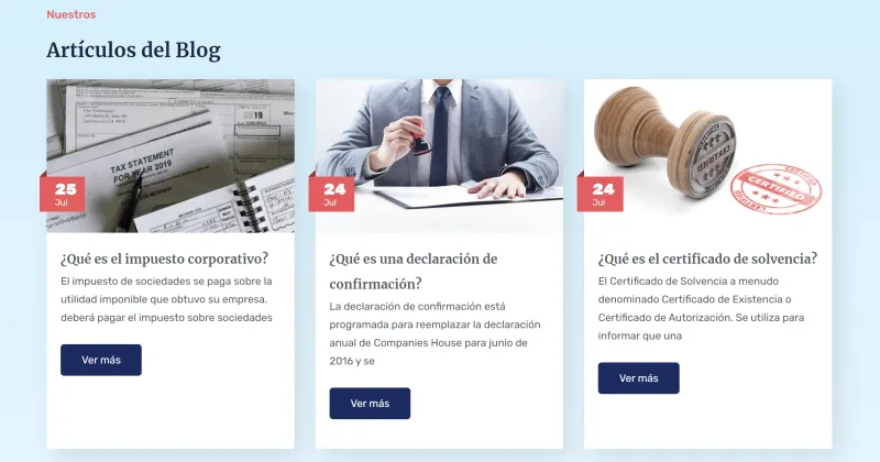 artículos del blog