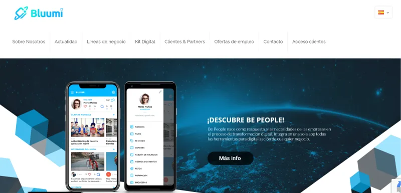 Bluumi empresa desarrollo app