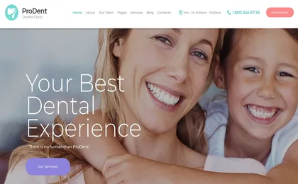Conception de sites web pour les dentistes