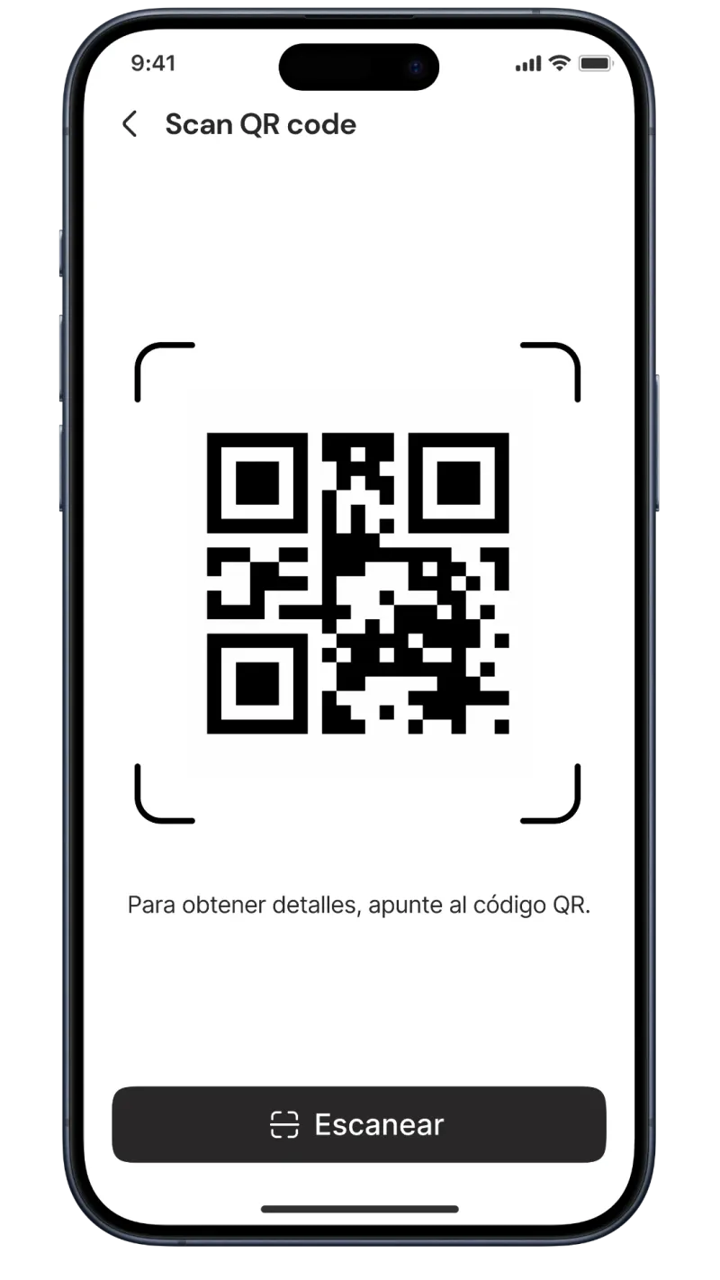 desarrollo app QR