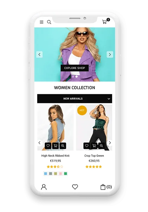 desarrollo app eCommerce