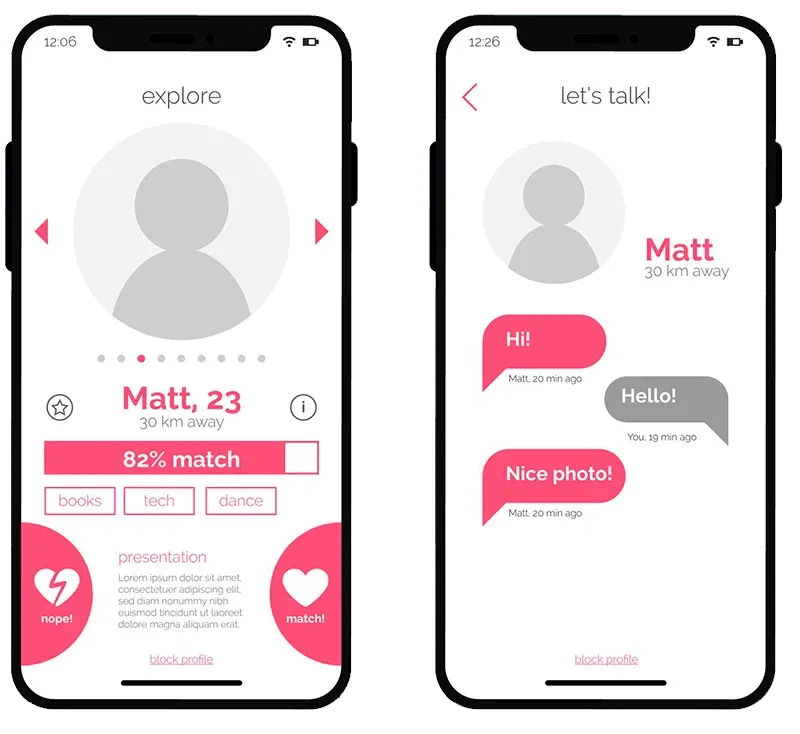 desarrollo app red social