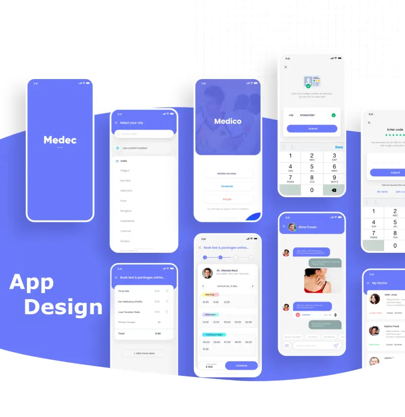 desarrollo app sector salud