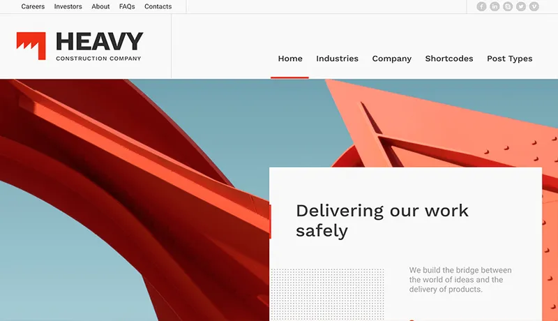 desarrollo web constructoras