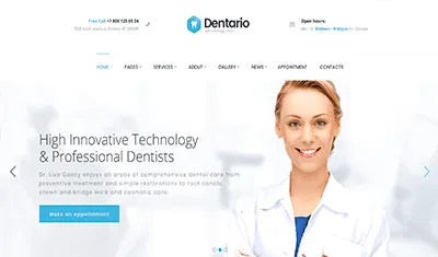 diseño para dentistas ejemplo 8