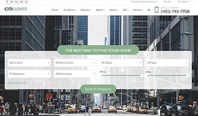 conceção de sítios web imobiliários