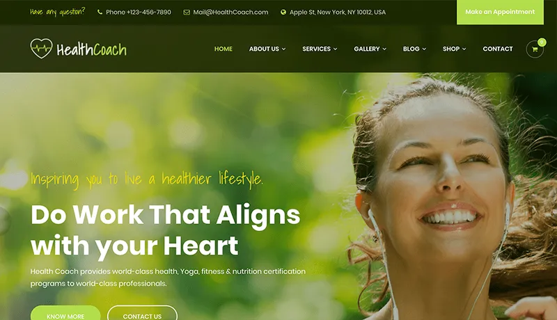 diseño web coaching deportivo