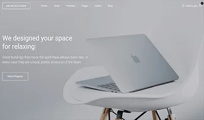 diseño web ejemplo arquitectura
