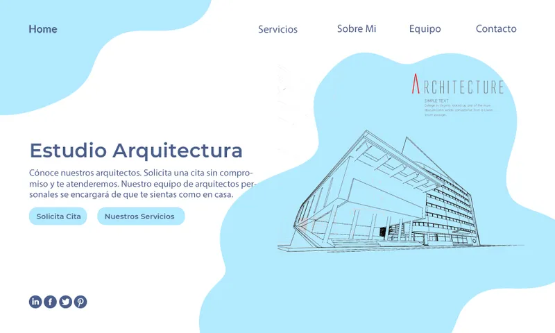 diseño web para arquitectos