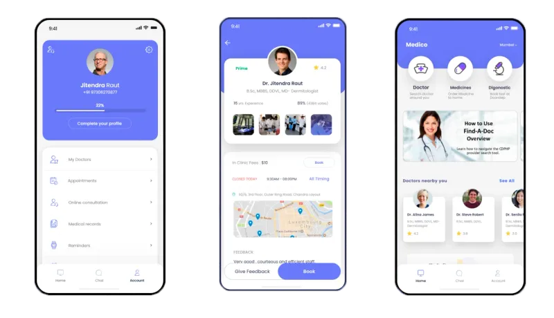 diseño app salud