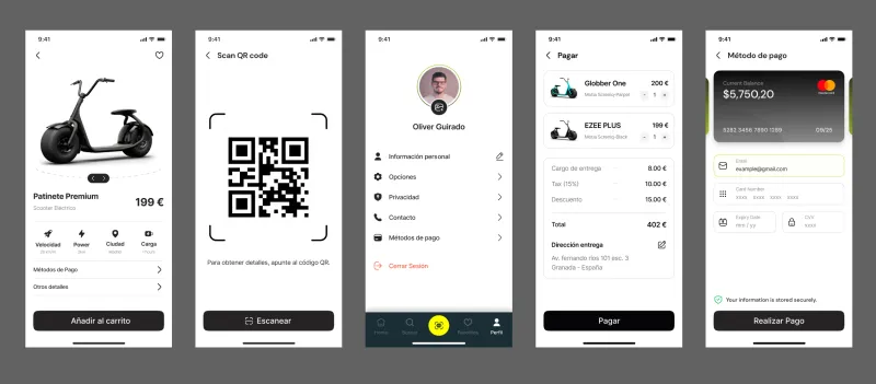 diseño ux app movilidad