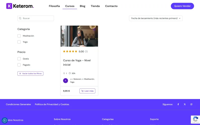 diseño web cursos