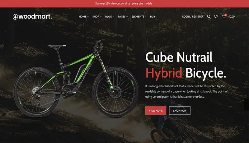 ecommerce for sports shop