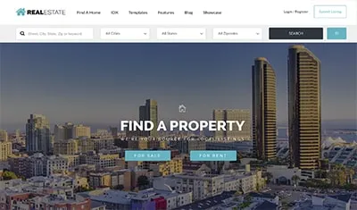 ejemplos diseño web inmobiliarias