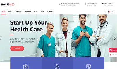 ejemplos web para médicos