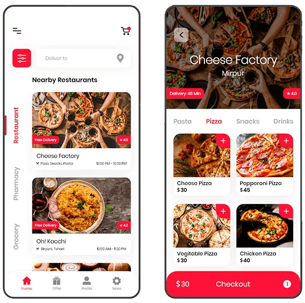 empresa desarrollo app delivery