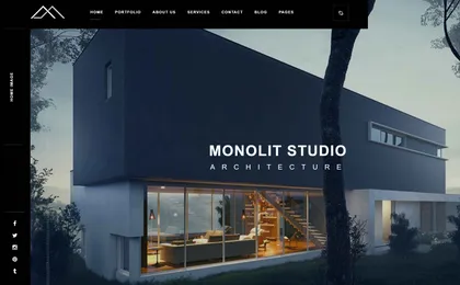 Conception d'un site web pour un cabinet d'architectes