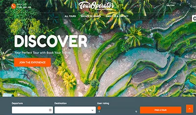 il miglior web design per i tour