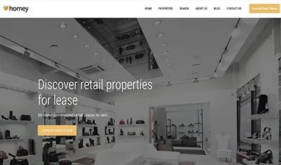 páginas web venda de instalações