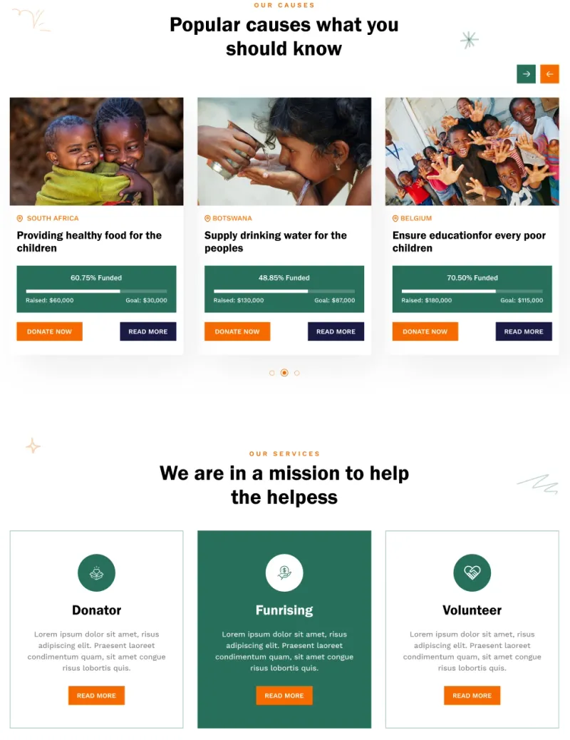 Paginas web para asociaciones