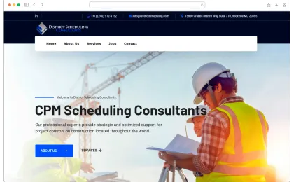Web Corporativa para Constructora
