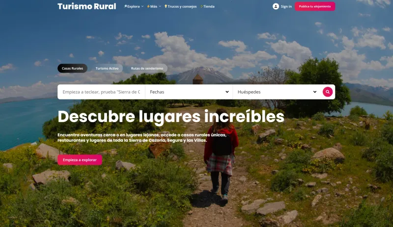 proyecto web turismo rural