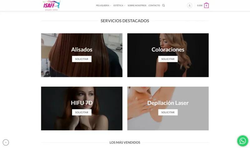 servicios peluquería