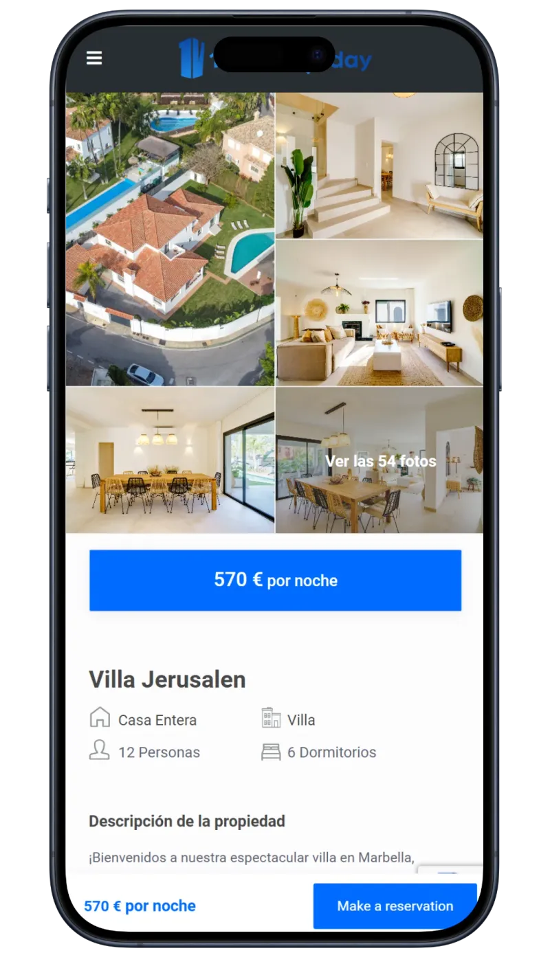app alquiler vacacional