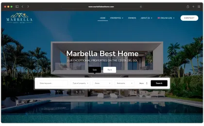 Web Inmobiliaria Marbella Best Home