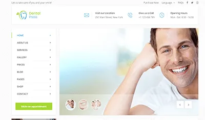 webs para clínicas dentales ejemplo 5