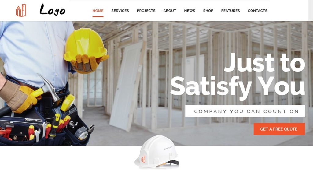 Web design company construction