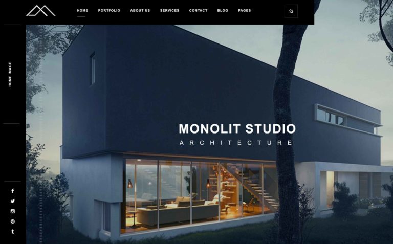 Diseño de página web para un estudio de arquitectura