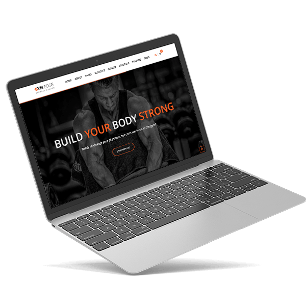 Web design for gyms and trainers