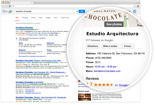 seo positioning for architects