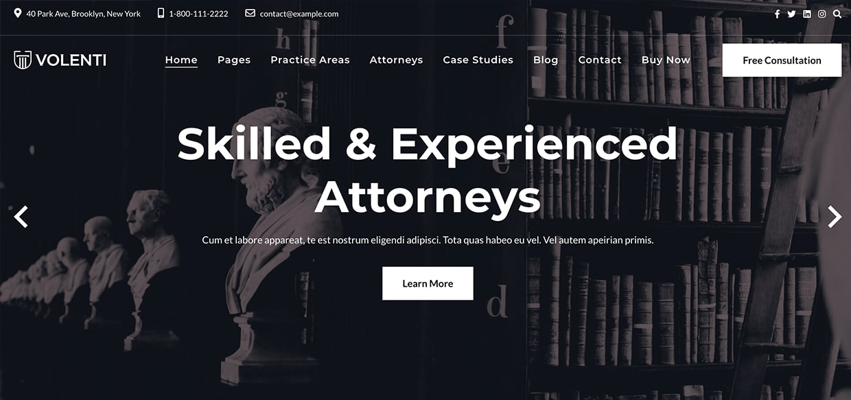 desarrollo web para abogados