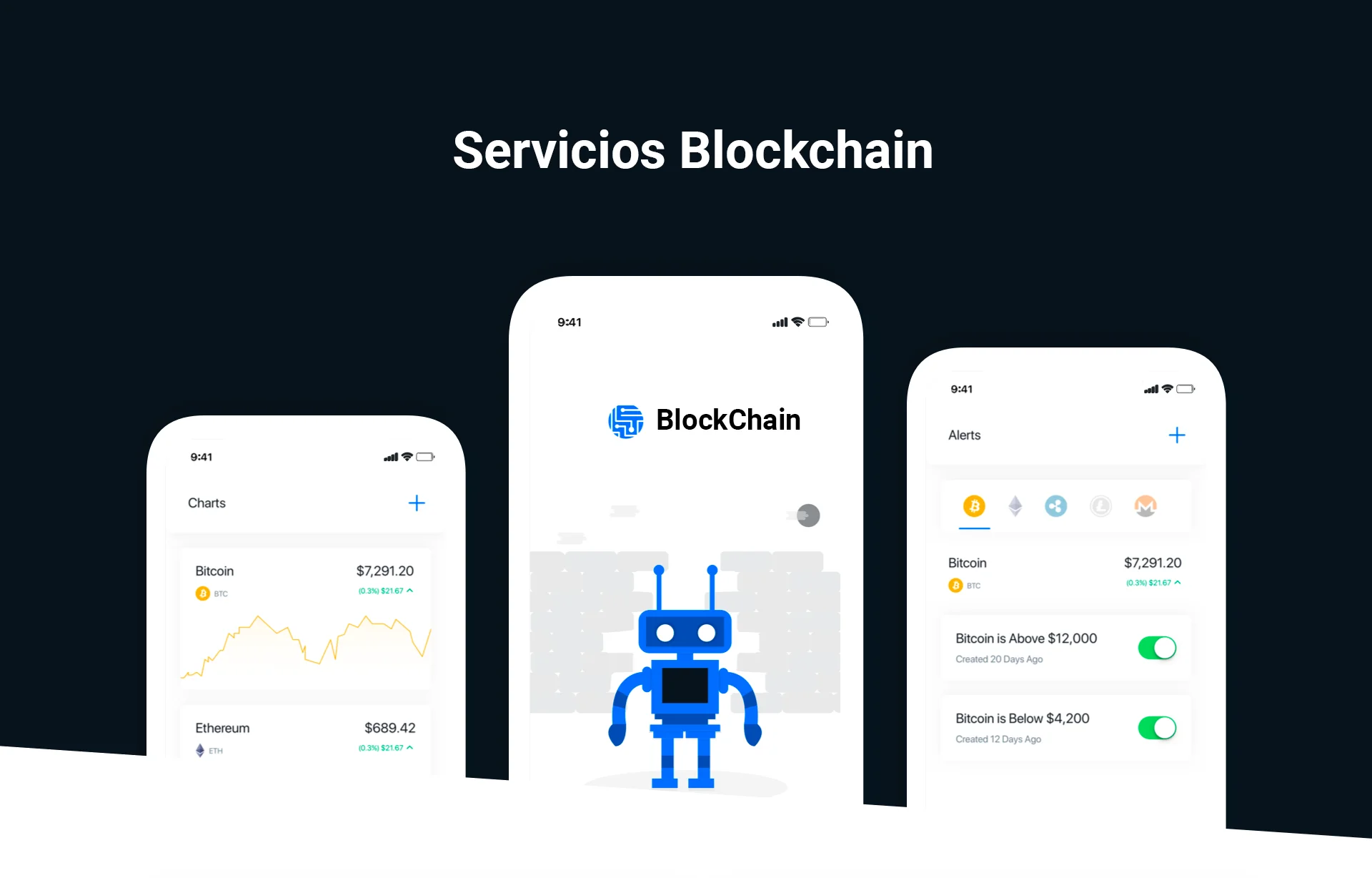 Services de blockchain