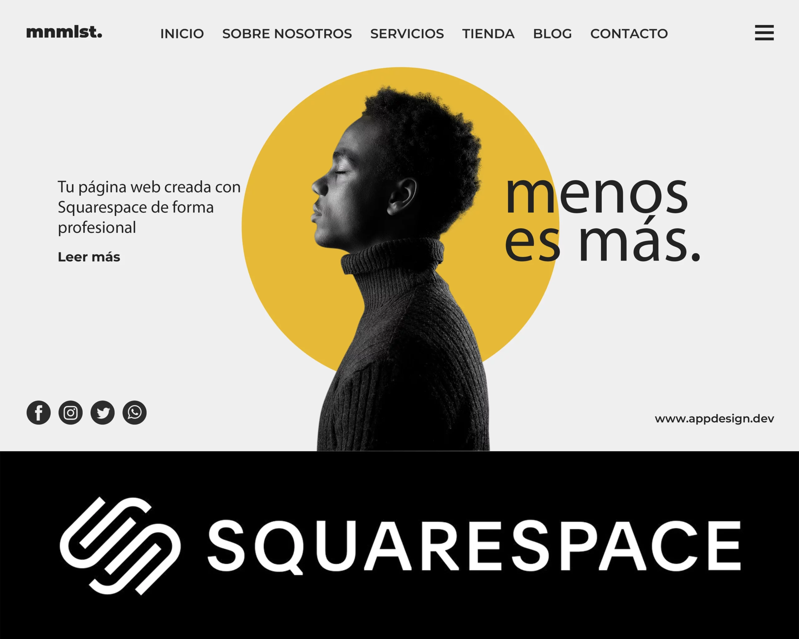 squarespace ontwerper