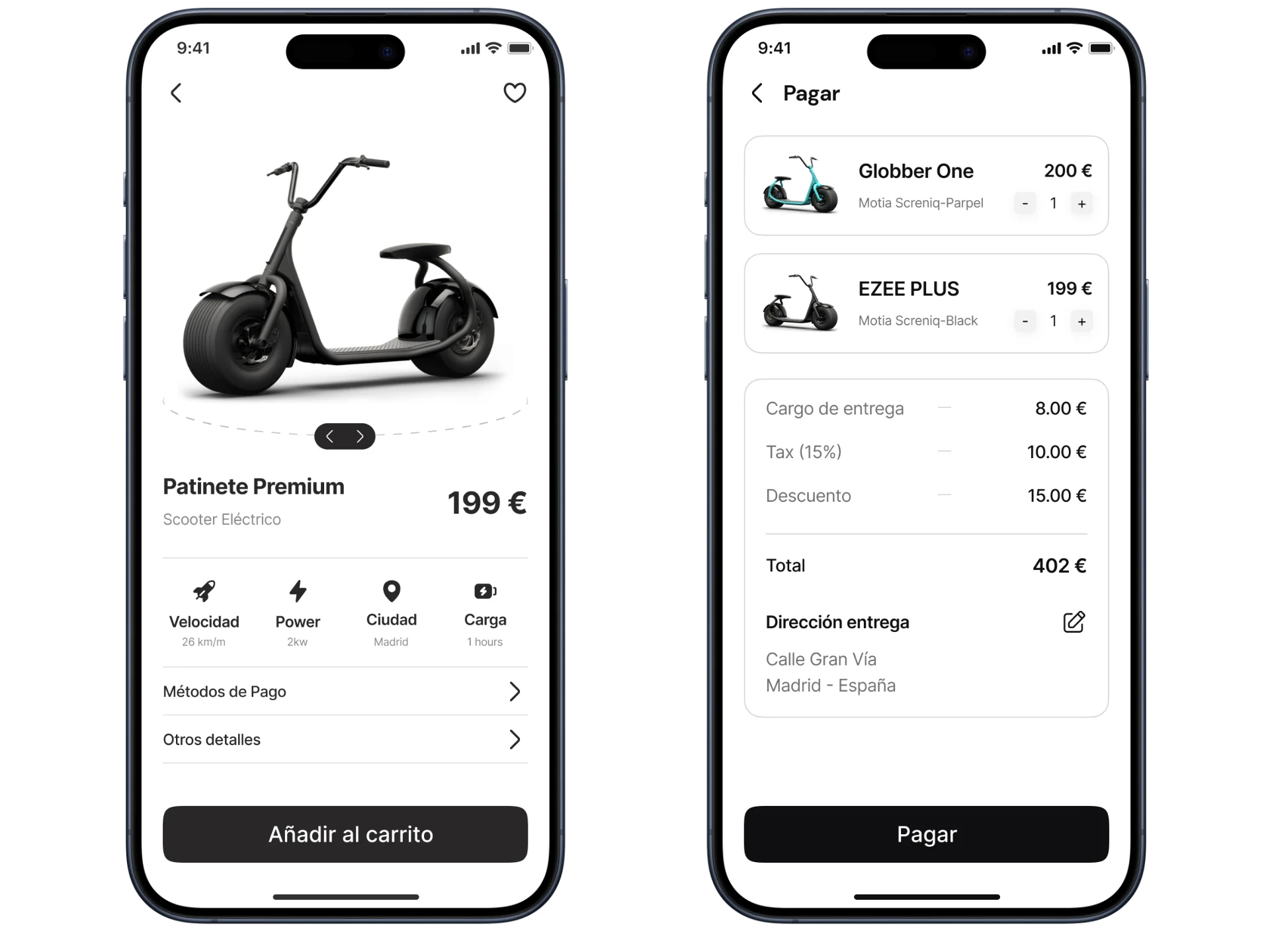 sample mobility app