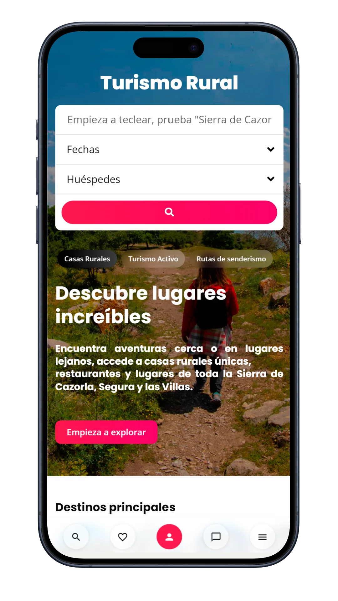 rural tourism app project